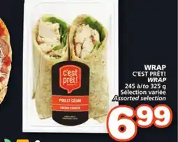 Marches Tradition C'EST PRÊT! WRAP offer