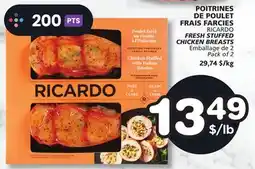 Marches Tradition RICARDO FRESH STUFFED CHICKEN BREASTS offer