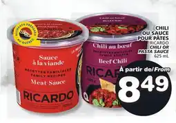 Marches Tradition RICARDO CHILI OR PASTA SAUCE offer