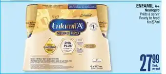 Jean Coutu ENFAMIL A+ Neuropro Ready to feed offer