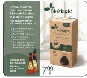 Jean Coutu BIOMAGIC Shampoo and conditioner offer