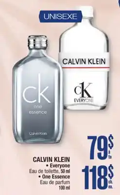 Jean Coutu CALVIN KLEIN Everyone, One Essence offer
