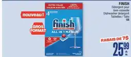 Jean Coutu FINISH Dishwasher detergent offer