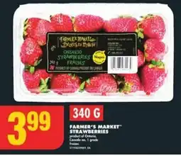 No Frills FARMER'S MARKET STRAWBERRIES offer