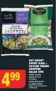 No Frills EAT SMART SWEET KALE TAYLOR FARMS CHOPPED SALAD KITS offer