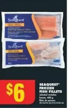 No Frills SEAQUEST FROZEN FISH FILLETS offer