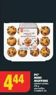 No Frills PC MINI MUFFINS offer