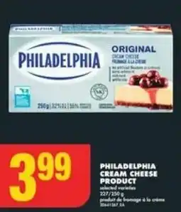 No Frills PHILADELPHIA CREAM CHEESE PRODUCT offer