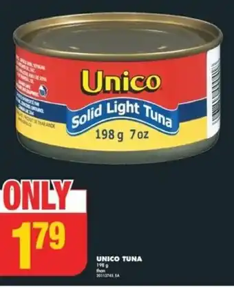 No Frills UNICO TUNA offer