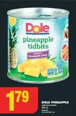 No Frills DOLE PINEAPPLE offer
