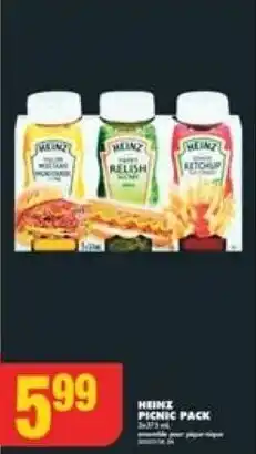 No Frills HEINZ PICNIC PACK offer