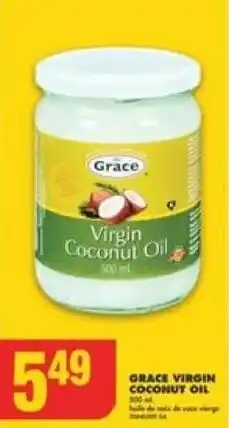 No Frills GRACE VIRGIN COCONUT OIL offer