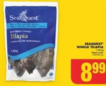 No Frills SEAQUEST WHOLE TILAPIA offer