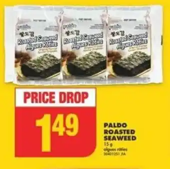 No Frills PALDO ROASTED SEAWEED offer