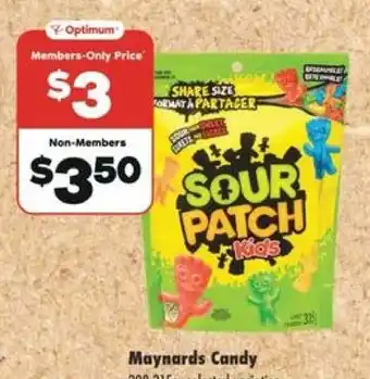 No Frills Maynards Candy offer