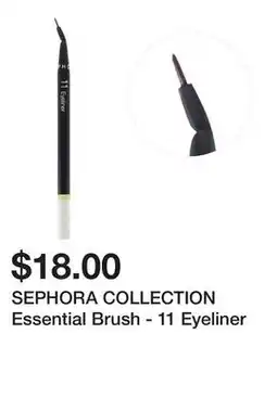 Sephora SEPHORA COLLECTION Essential Brush - 11 Eyeliner offer