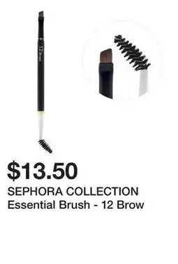 Sephora SEPHORA COLLECTION Essential Brush - 12 Brow offer