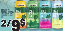 Metro BIÈRE IPA DU NORD-EST BORÉALE | BEER offer
