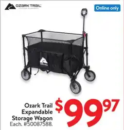 Walmart Ozark Trail Expandable Storage Wagon offer