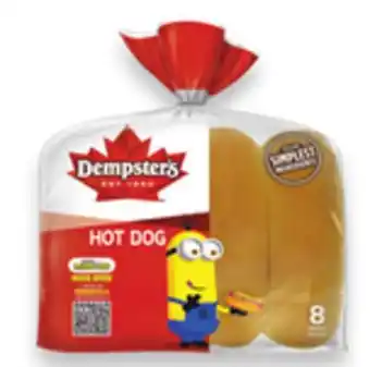 Walmart Dempster's Hot Dog Buns offer
