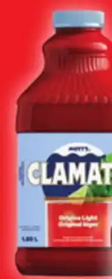 Walmart Mott's Clamato offer