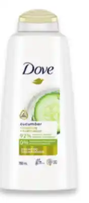 Walmart Dove Shampoo or Conditioner offer