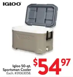 Walmart Igloo 50-qt. Sportsman Cooler offer