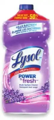 Walmart Lysol All-Purpose Cleaners offer