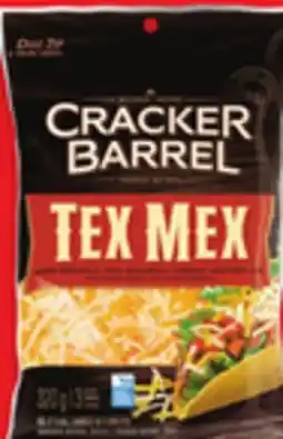 Walmart Cracker Barrel Cheese Block 400 g or Shreds 320 g offer