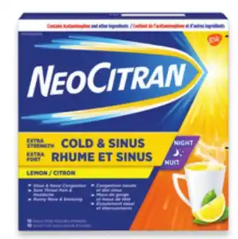 Walmart NeoCitran Cold & Sinus or Total Cold offer