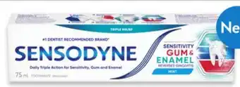 Walmart Sensodyne Sensitivity Gum & Enamel Toothpaste offer