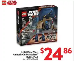 Walmart LEGO Star Wars Ambush On Mandalore Battle Pack offer