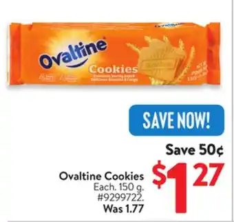 Walmart Ovaltine Cookies offer