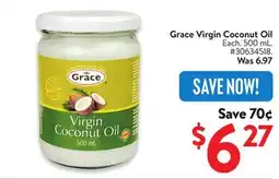Walmart Grace Virgin Coconut Oil offer