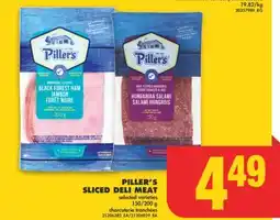 No Frills PILLER'S SLICED DELI MEAT, 150/200 g offer