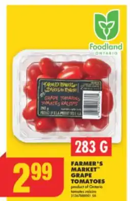 No Frills FARMER'S MARKET GRAPE TOMATOES, 283 G offer