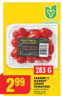 No Frills FARMER'S MARKET GRAPE TOMATOES, 283 G offer