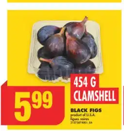 No Frills CLAMSHELL BLACK FIGS, 454 G offer