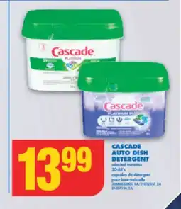 No Frills CASCADE AUTO DISH DETERGENT, 30-48' s offer