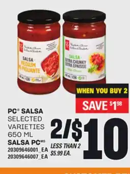 Independent Grocer PC SALSA, 650 ML offer
