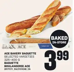 Independent Grocer ACE BAKERY BAGUETTE, 325-400 G offer