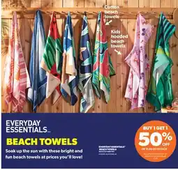 Real Canadian Superstore EVERYDAY ESSENTIALS BEACH TOWELS offer