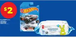 Real Canadian Superstore PC 1X WIPES, 100'S, HOT WHEELS SINGLE CAR offer