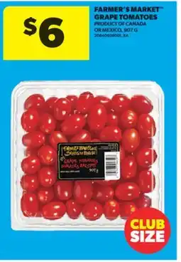 Real Canadian Superstore FARMER'S MARKET GRAPE TOMATOES, 907 G offer