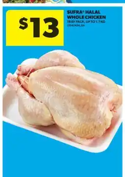 Real Canadian Superstore SUFRA HALAL WHOLE CHICKEN, UP TO 1.7 KG offer