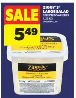 Real Canadian Superstore ZIGGY'S LARGE SALAD, 1.25 KG offer