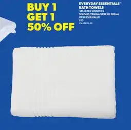 Real Canadian Superstore EVERYDAY ESSENTIALS BATH TOWELS offer
