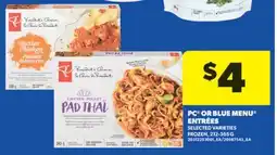 Real Canadian Superstore PC OR BLUE MENU ENTRÉES, 212-365 G offer
