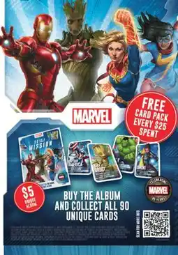 Real Canadian Superstore MARVEL UNIQUE ALBUM offer