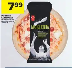 Real Canadian Superstore PC BLACK LABEL PIZZA, 370-420 G offer